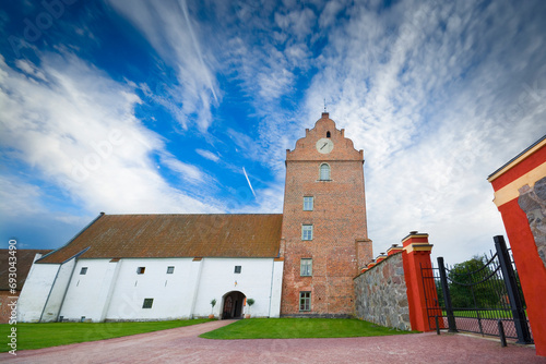 Bäckaskog Castle located on...