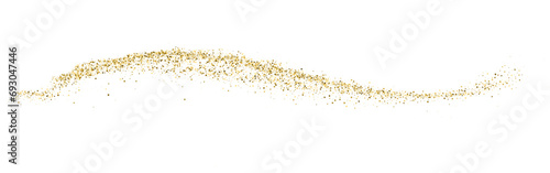 Gold Vector Texture Pattern on White Background. Light Golden Confetti. Yellow Illustration Backdrop. Design Element. 