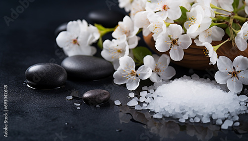 Freshness and relaxation in nature beauty treatment generated by AI