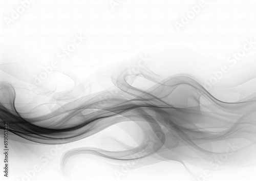 smoke in a pure white background, --ar 7:5 --style raw  photo
