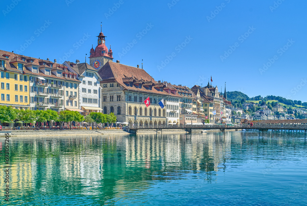 Lucerne, a medieval city on the lake