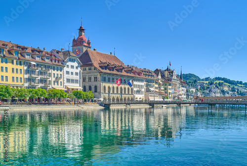 Lucerne, a medieval city on the lake