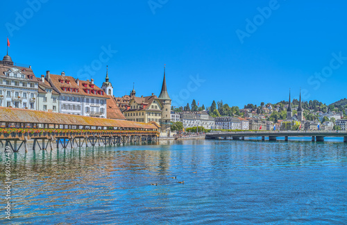 Lucerne, a medieval city on the lake