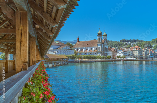 Lucerne, a medieval city on the lake