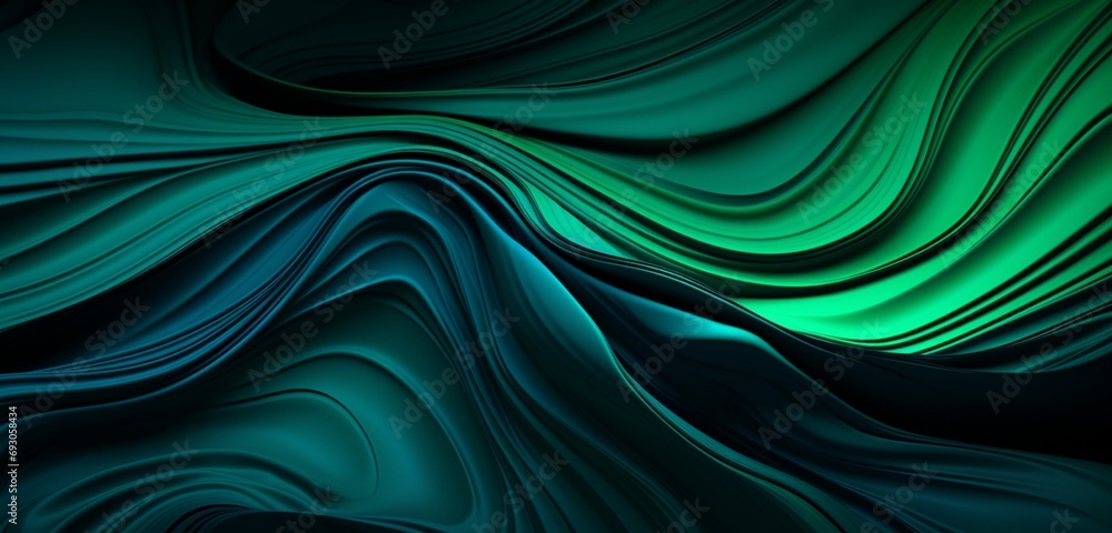 abstract background with waves
