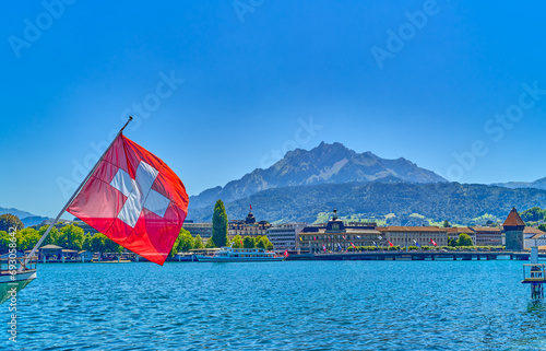 Lucerne, a medieval city on the lake