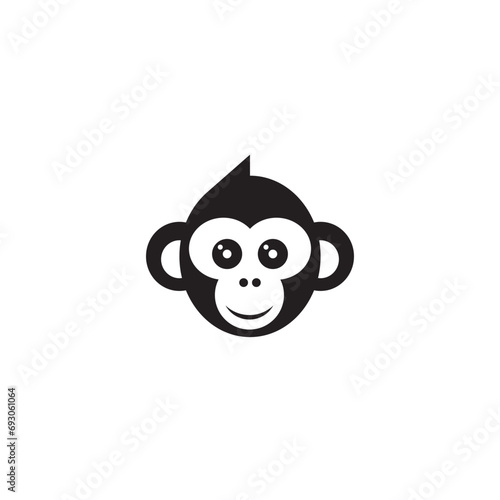 Monkey logo or icon design