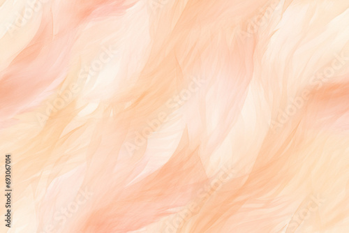 Subtle peach fuzz watercolor strokes forming an abstract seamless pattern