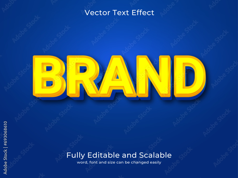 Free vector text style effects Free vector text style effects