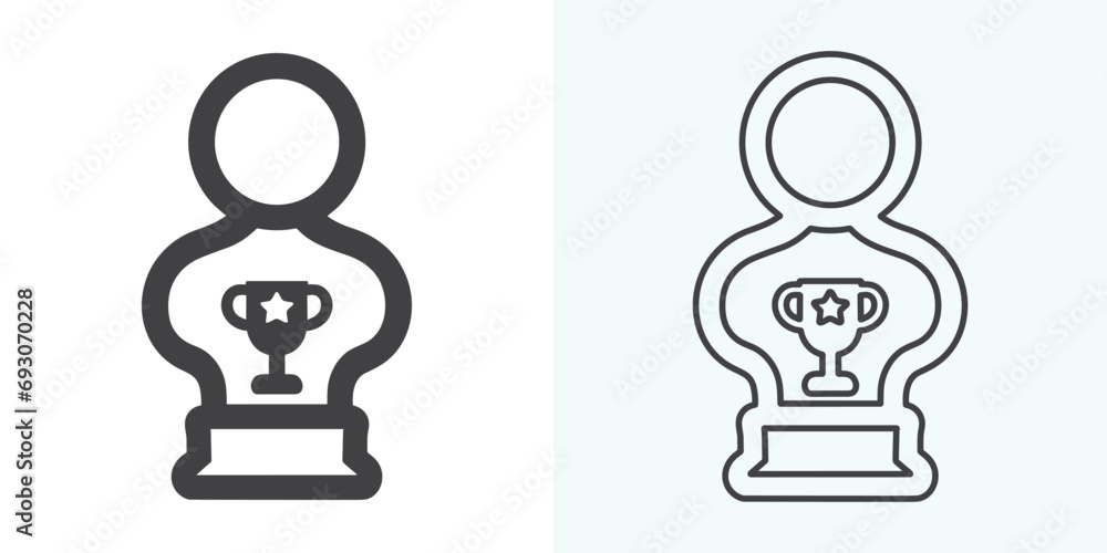 Winner trophy icon vector, symbol of victory event. trophy icon in trendy flat style. Trophy Icon. Professional, pixel-perfect icons optimized for both large and small resolutions. Winner trophy icon vector, symbol of victory event. trophy icon in trendy flat style. Trophy Icon. Professional, pixel-perfect icons optimized for both large and small resolutions.