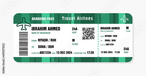 Ticket to Doha, Qatar