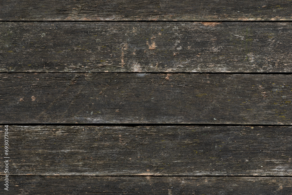 Fototapeta premium Wooden board table background pattern.