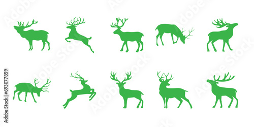 Deer Silhouette Illustration