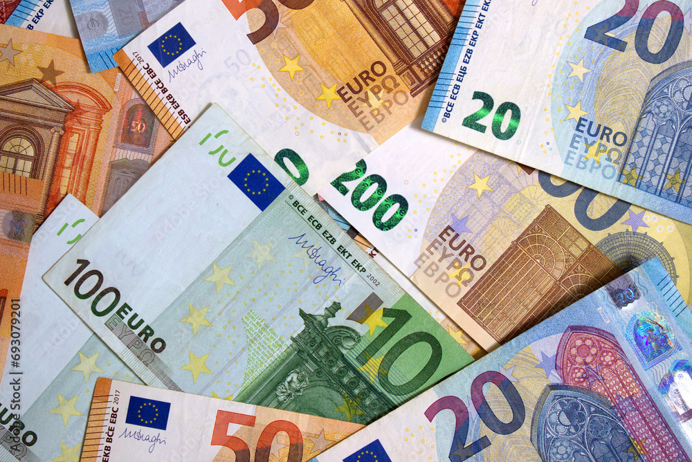 Euro money. The national currency of the European Union Euro money. The national currency of the European Union