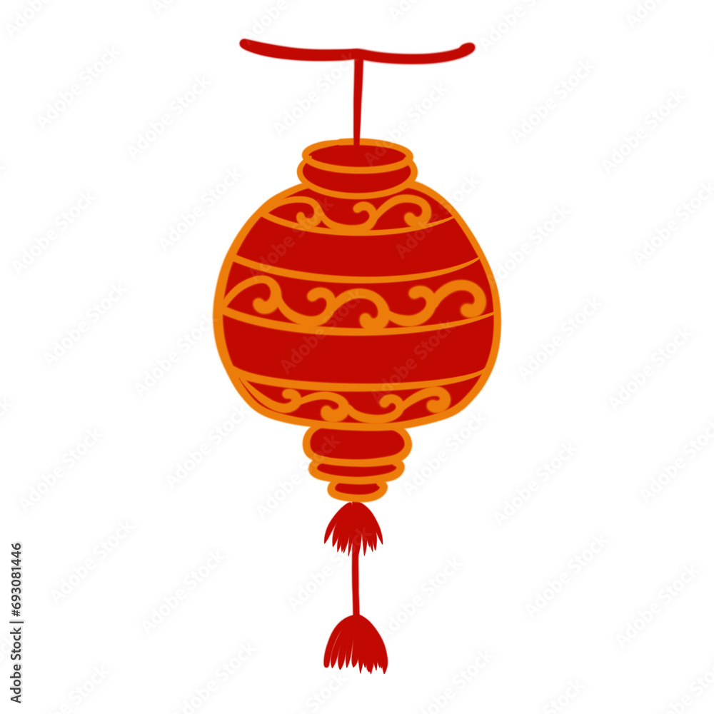 Obraz premium red lantern