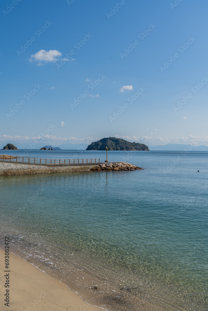 Fototapeta premium 星のビーチ