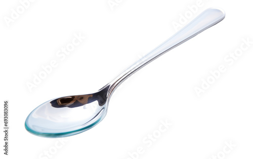Nylon Spoon On Transparent Background