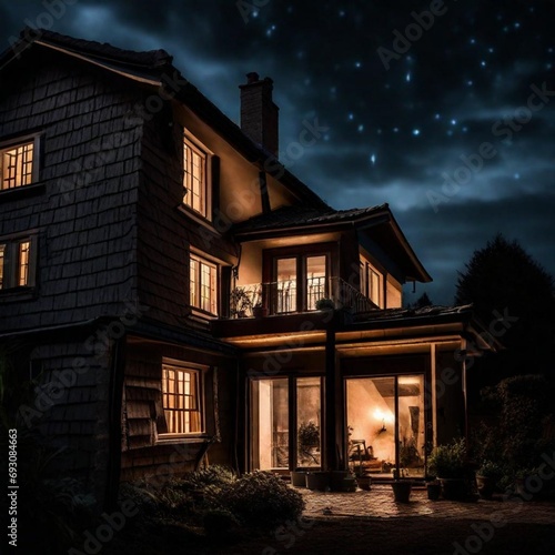 house in the night © Numan