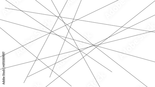 Random geometric line pattern on a transparent background. Random line low poly pattern. abstract seamless line vector. Random chaotic lines abstract geometric patterns of modern design. 
