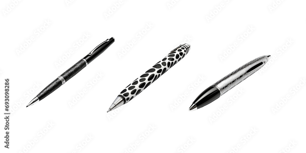 Ball-pen isolated on white background