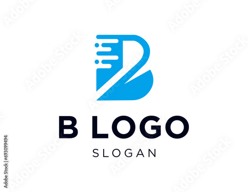 The logo design is about B Logo design and was created using the Corel Draw 2018 application with a white background. © Painah