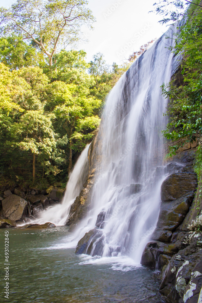 Fototapeta premium waterfall in the mountains