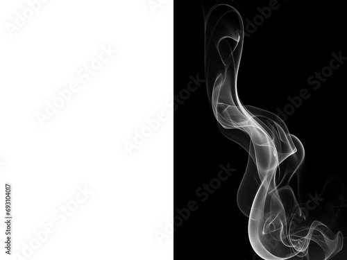 High detailed smokes from hot food coffee and tea or hot drink isolated on transparent background, png