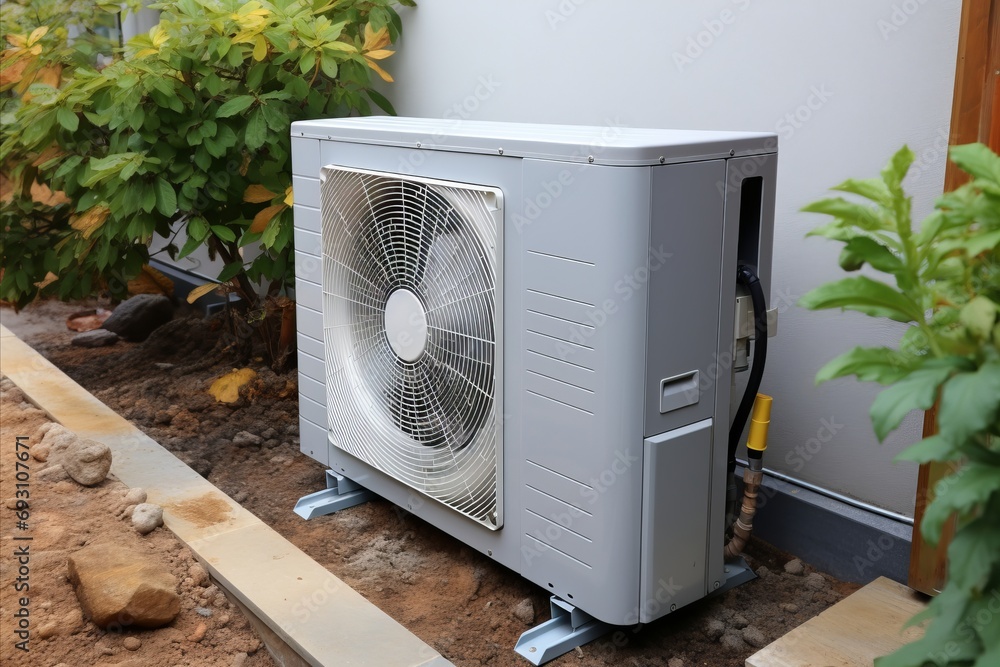 Eco friendly air source heat pump for sustainable home heating in residential buildings Eco friendly air source heat pump for sustainable home heating in residential buildings