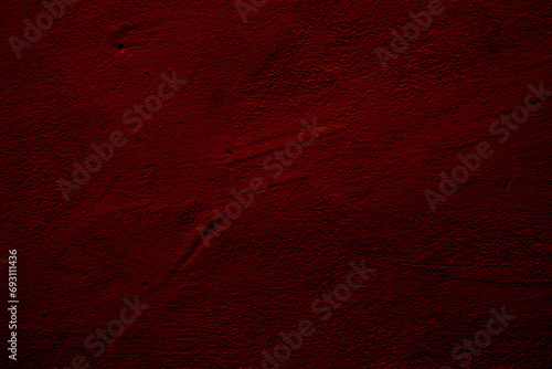 Crimson red colored abstract wall background with textures of different shades of red photo