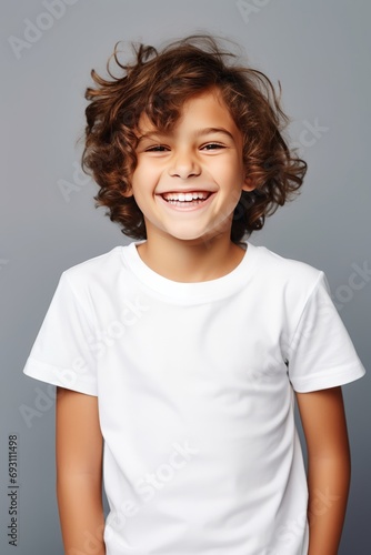 Joyful Child, Blank T-Shirt © Artem