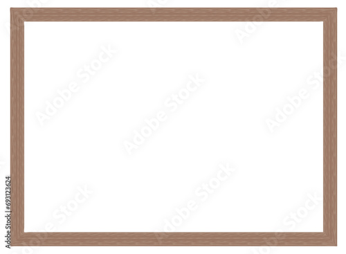 vintage frame with ornament, frame for a text and photo vector illustration