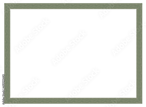 vintage frame with ornament, frame for a text and photo vector illustration