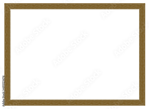 vintage frame with ornament, frame for a text and photo vector illustration