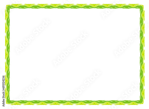 vintage frame with ornament, frame for a text and photo vector illustration