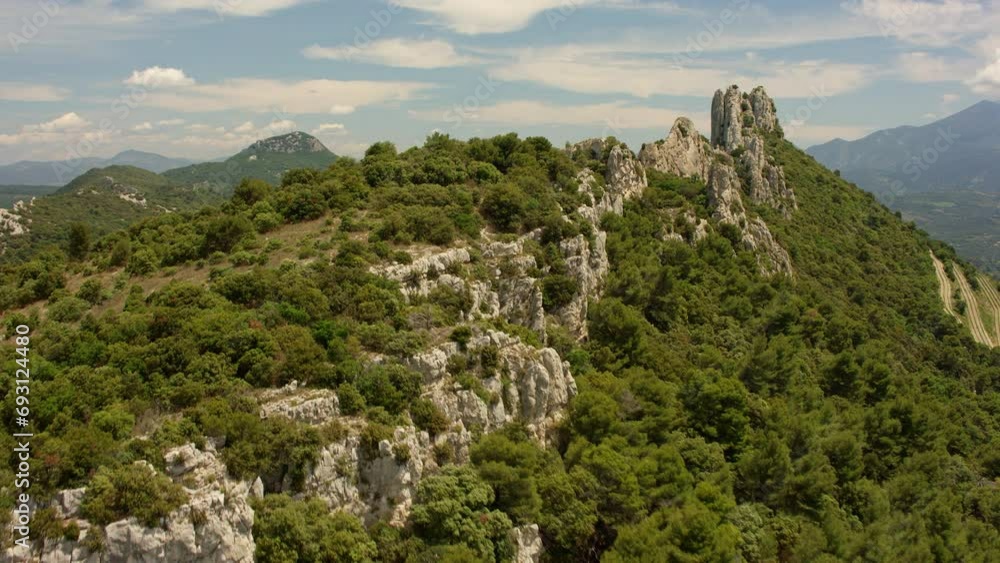 vue aérienne des dentelles de montmirail vue aérienne des dentelles de montmirail