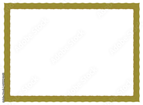 vintage frame with ornament, frame for a text and photo vector illustration
