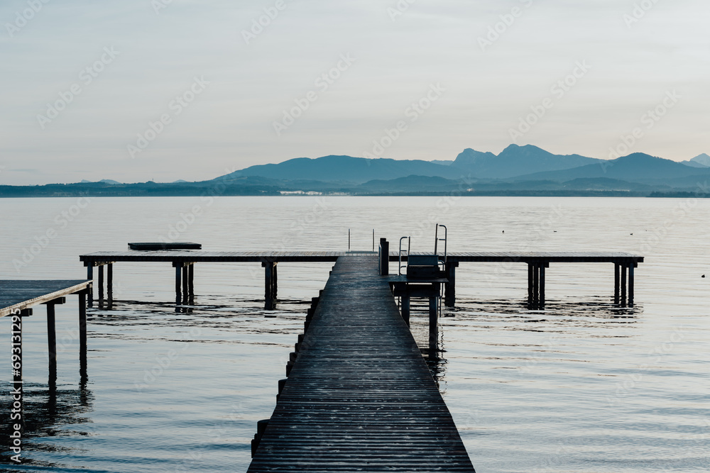 Bootsanleger am Bergsee 