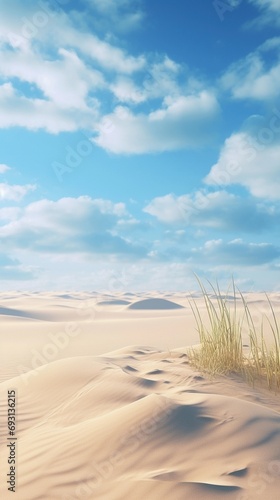 sand dunes on the beach, for instagram story, background