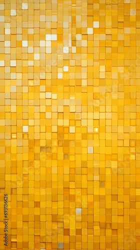 yellow abstract pixel mosaic, for instagram story, background