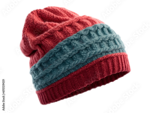 knitted hat isolated 