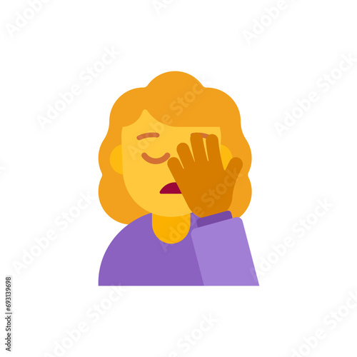 Woman Facepalming