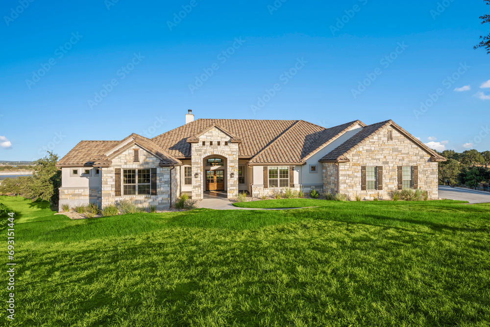 a home with a lawn a home with a lawn