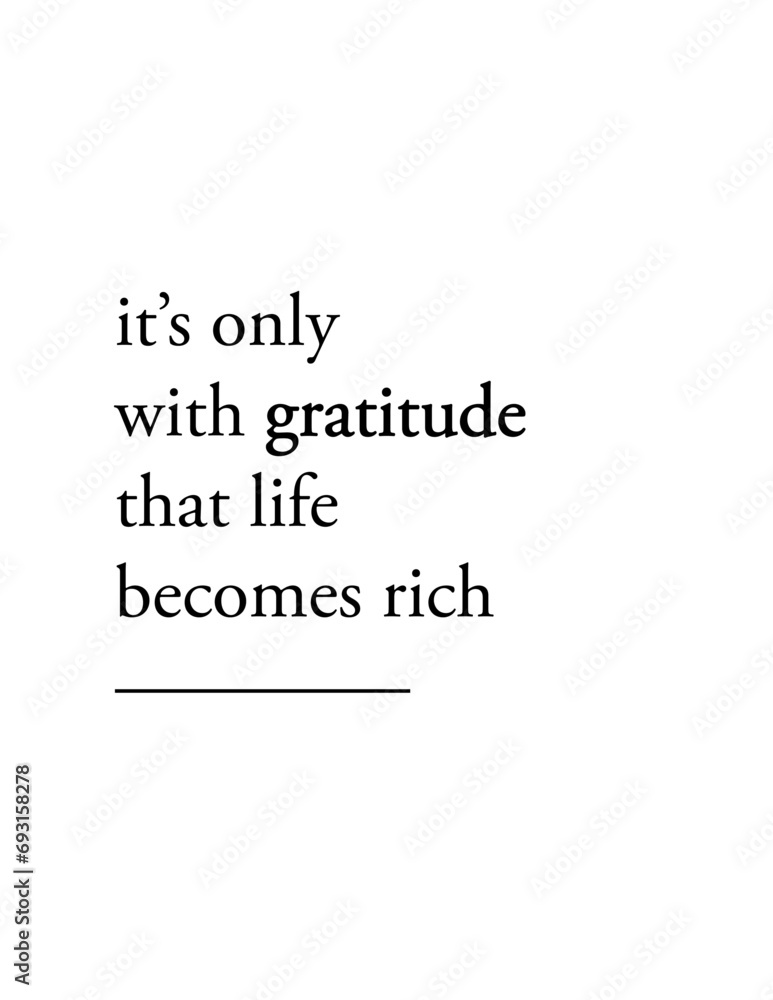 gratitude quote for canvas