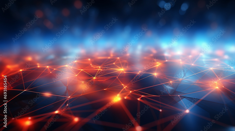 Abstract polygonal space low poly dark background with connecting dots and lines. Connection structure. 3d rendering Abstract polygonal space low poly dark background with connecting dots and lines. Connection structure. 3d rendering