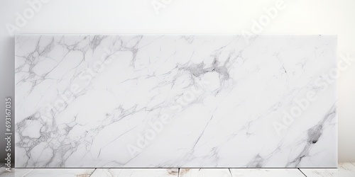 White marble texture with natural pattern, Template marble board for background or product display.