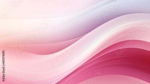 Gradient Background fading from Pink to White. Professional Presentation Template