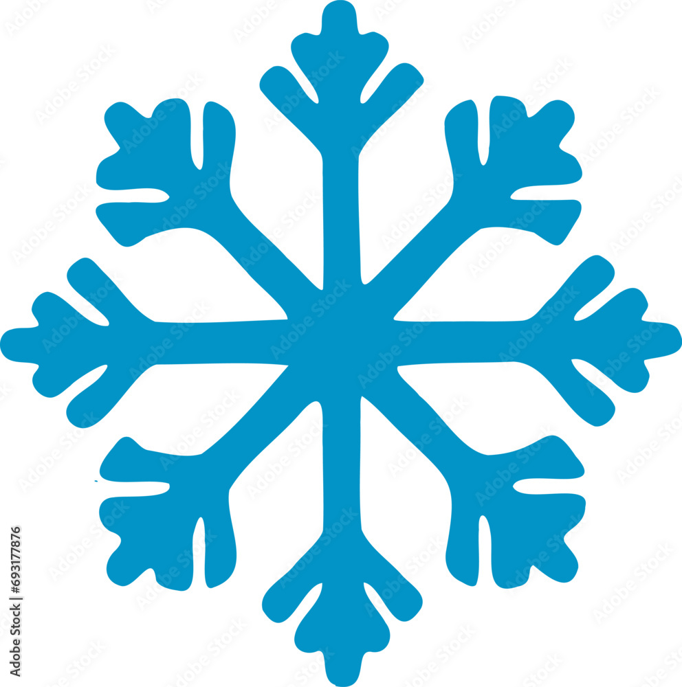 Snowflake vector illustration. Snow flake symbol design elements Snowflake vector illustration. Snow flake symbol design elements
