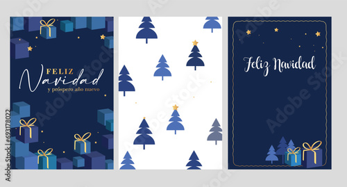 feliz navidad tarjetas de saludo