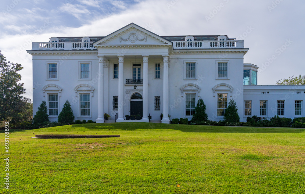 Old Governors Mansion built for Huey Long in Baton Rouge, the state capital of Louisiana