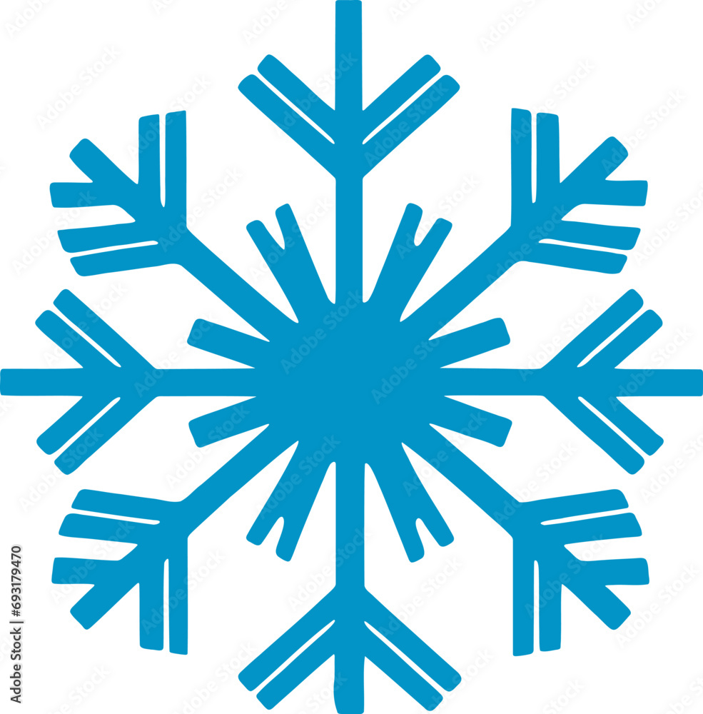 Snowflake vector illustration. Snow flake symbol design elements Snowflake vector illustration. Snow flake symbol design elements
